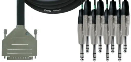 Cordial CFD DVT Tascam DSUB25 / 6,3mm TRS multicore kaapeli