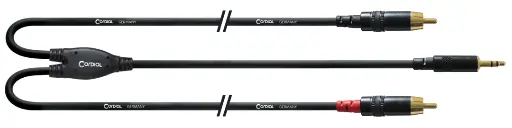 Cordial CFY WCC-LONG 3,5 mm stereoplugi/2 x RCA-uros Y-kaapeli