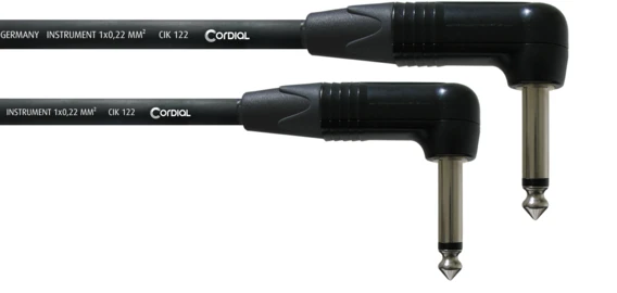 Cordial CPI RR instrumenttikaapeli, kulmamonoplugit