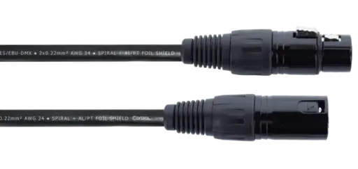 Cordial ED FM AES/EBU/DMX 110 Ohm 3-napainen kaapeli