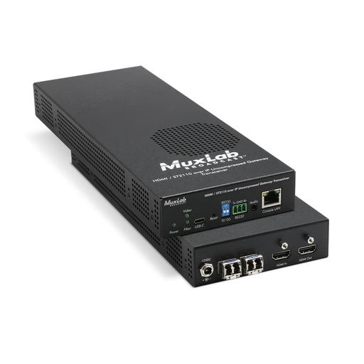 [500794-2110] MuxLab 500794-2110 HDMI 2.0/ST2110 over IP Gateway TRX