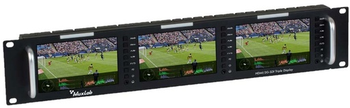 [500840-V2] MuxLab 500840-V2 HDMI/3G-SDI Triple Display, 4K/30