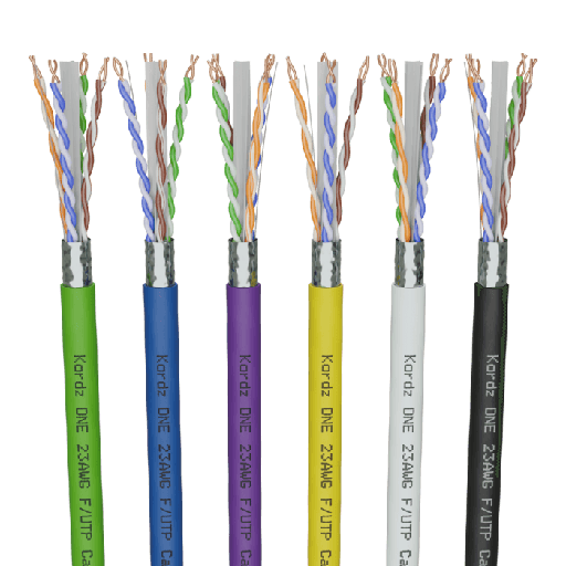 Kordz ONE CAT6A F/UTP network cable, 152 m box