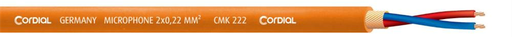 [CMK222ORANGE/100] Cordial CMK 222 mikkikaapeli 2x0,22mm² oranssi, 100 m kela