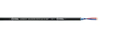 [CSP1/100] Cordial CSP 1 asennusmikkikaapeli 2x0,18mm², 100 m kela