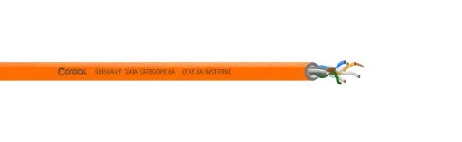 [CCAT6AINST-FRNC/500] Cordial CAT6A FRNC-asennuskaapeli U/FTP, 500 m kela