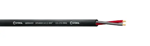 [CLS215FRNC/100] Cordial CLS 215 FRNC kaiutinkaapeli 2x1,5mm², 100 m kela