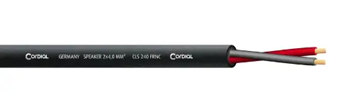 [CLS240FRNC/100] Cordial CLS 240 FRNC kaiutinkaapeli 2x4,0mm², 100 m kela