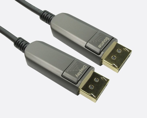 [38-8753] DisplayPort kaapeli ACTIVE OPTICAL HBR3, 8k, 20m