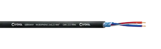 [CMK222FRNC/500] Cordial CMK 222 FRNC -mikrofonikaapeli, 500 m kela