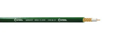 [CVM06-37GREEN/100] Cordial CVM 06-37 RG59 FLEX 75 ohm, 100 m kela