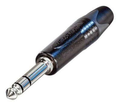 [NP3X-BAG-D] Neutrik NP3X-BAG-D 6,3 mm stereoplugi, 100 kpl laatikko