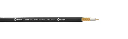 [CVM06-37BLACK/100] Cordial CVM 06-37 RG59 FLEX 75 ohm musta, 100 m kela