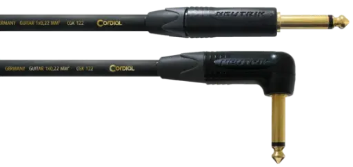 Cordial CSI PR-GOLD kolmoissuojattu instrumenttikaapeli