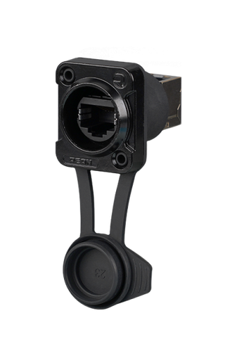 [RRE8F-Z-111S-0] Rean RRE8F-Z-111S CAT5e D-aukko läpivienti IP65