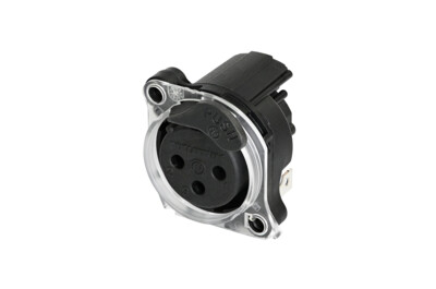 [NC3FAH2-LR-DAE] Neutrik NC3FAH2-LR-DAE XLR-runkonaaras piirikortille