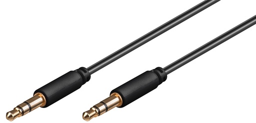 3,5mm miniplugikaapeli slim
