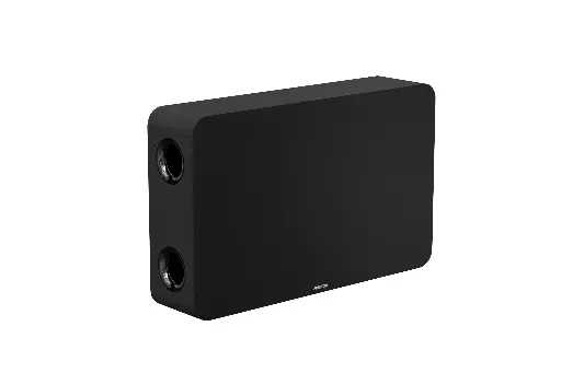 [POWERBASS-8T-BK] Fonestar 8" subwoofer loudspeaker with 100 V line transformer and low impedance, black