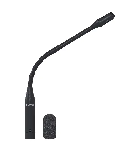 [MICFLEX-C32] Fonestar cardioid unidirectional condenser microphone with flexible gooseneck