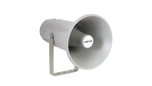 [VULKAN-1015T-EN] Fonestar horn loudspeaker with 100 V line transformer, EN 54 certified, IP66