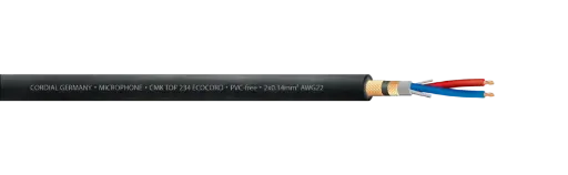 [CMKTOP234ECOCORD/500] Cordial CMK TOP 234 ECOCORD mikrofonikaapeli 2x0,34mm², 100 m kela (kopio)