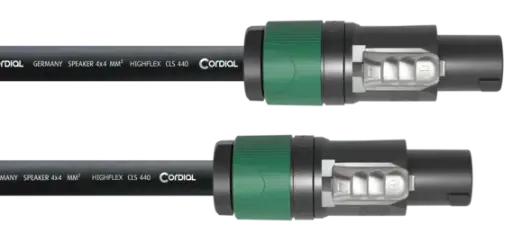 Cordial CPL LL 44 4x4,0mm² kaiutinkaapeli, 4-napaisilla speakON liittimillä