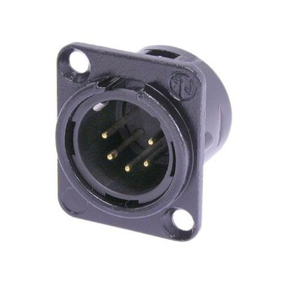 [NC5MD-L-B-1] Neutrik NC5MD-L-B-1 XLR-runkouros