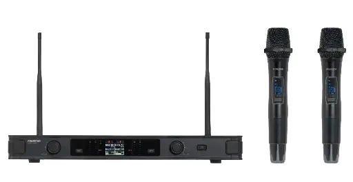 [SONAIR-PRO-2M] Fonestar UHF dual hand-held wireless microphone