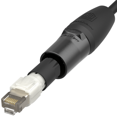 [NE8MXR1-B-TOP] Neutrik NE8MXR1-B-TOP etherCON/RJ 45-liitin sisältyy