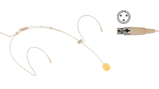 [FCM-970-MC3] Fonestar Head-worn microphone for SONAIR-PRO (Mini XLR3)