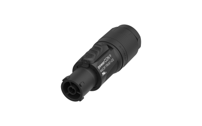[NAC3F-TRUE1-CG-D] Neutrik NAC3F-TRUE1-CG powerCON TRUE1 johtoliitin, 50 kpl laatikko