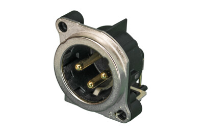 [NC3MBH-1] Neutrik NC3MBH-1 XLR-runkouros piirikortille